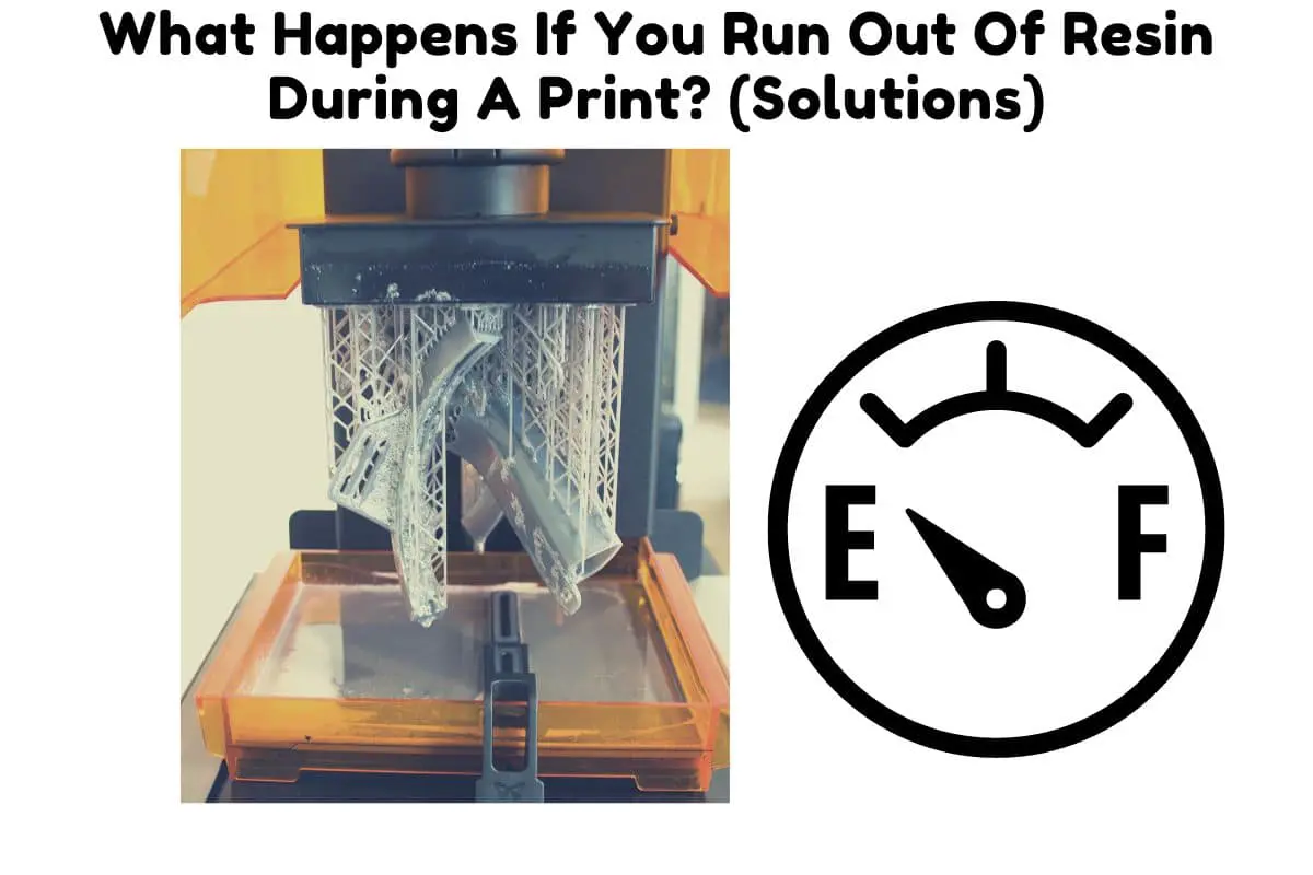 What Happens If You Run Out Of Resin During A Print? (Solutions) 3D